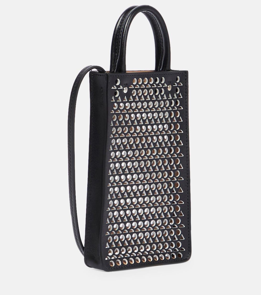 Pochette pour téléphone Garance en cuir | Alaïa