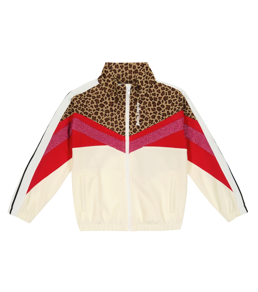 Trainingsjacke mit Glitter | Palm Angels Kids