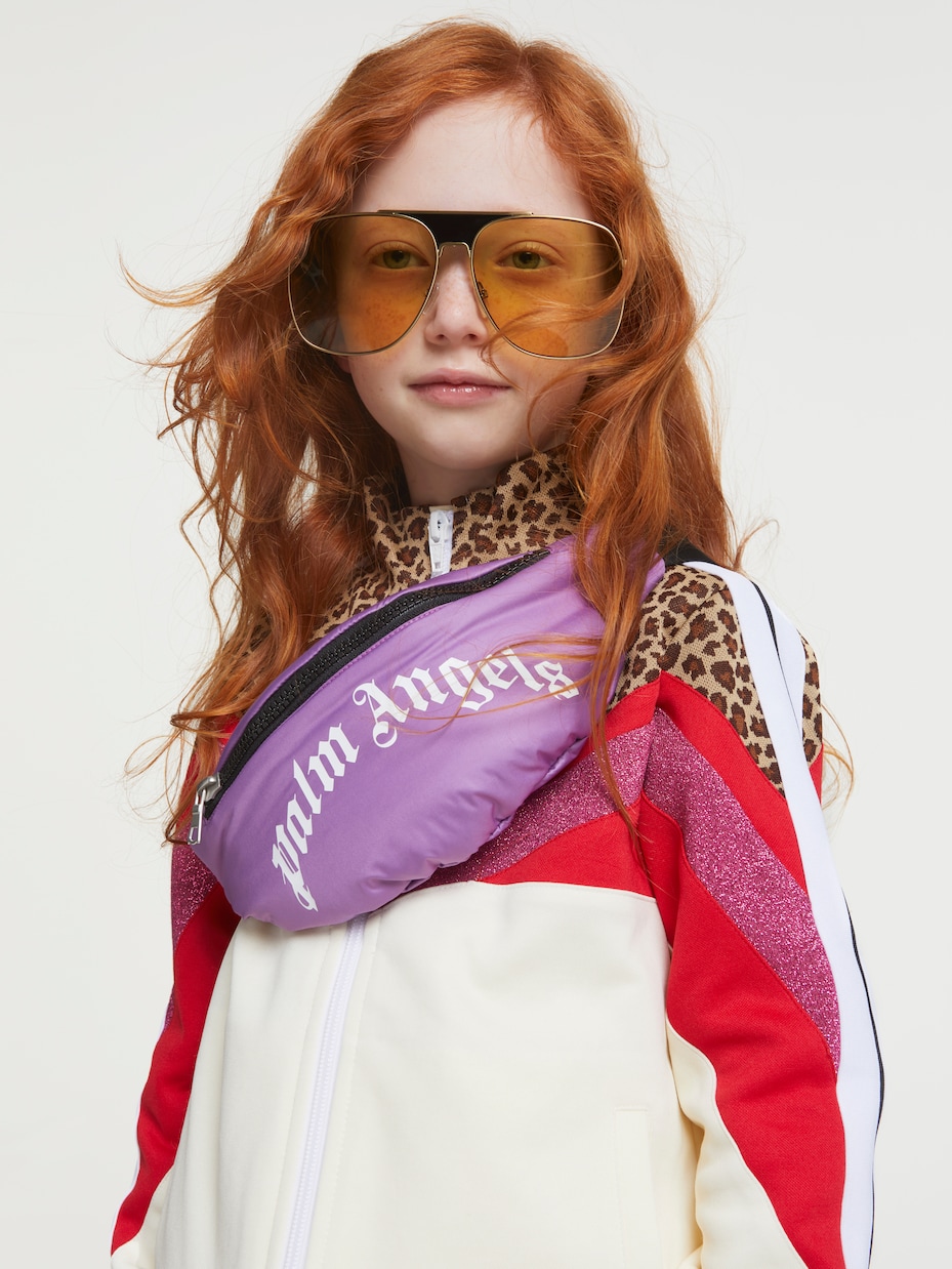 Trainingsjacke mit Glitter | Palm Angels Kids