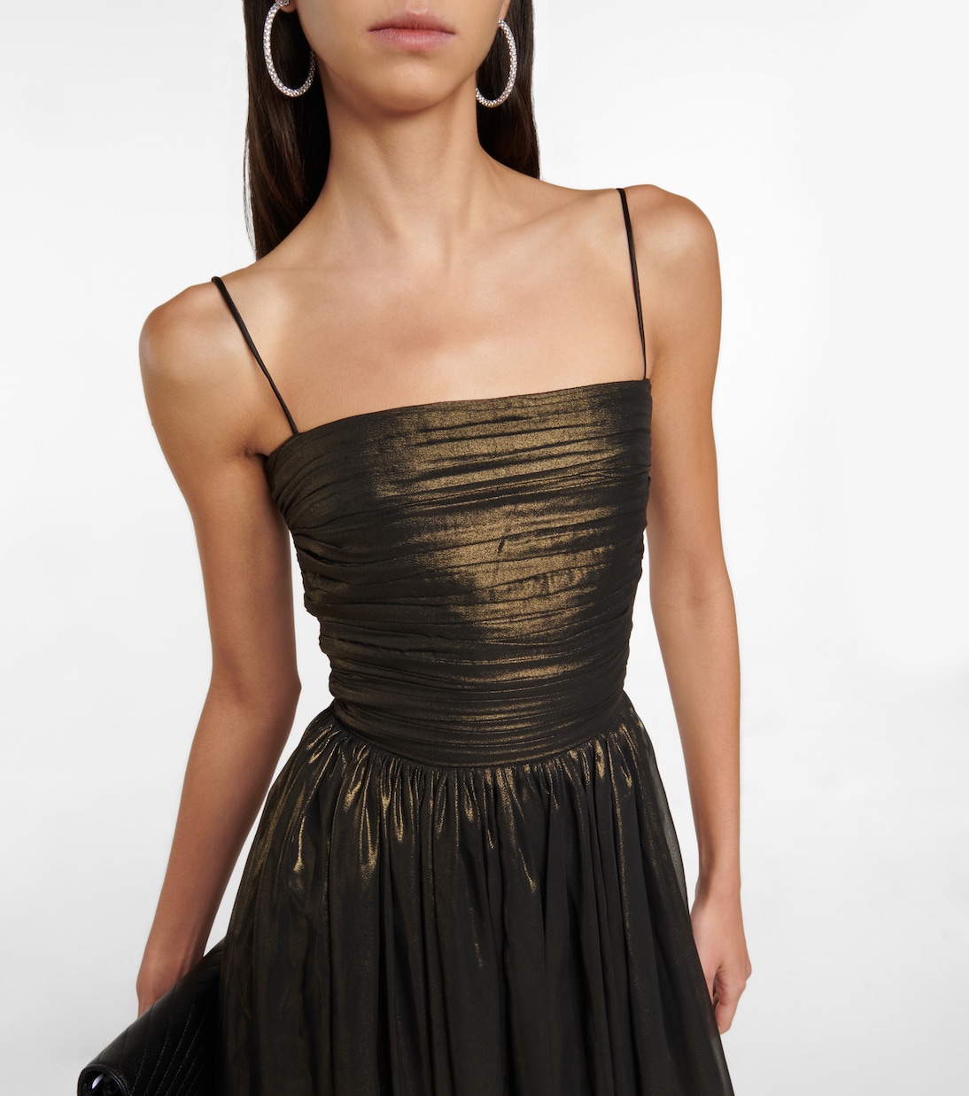 Robe aus Lamé | Rasario