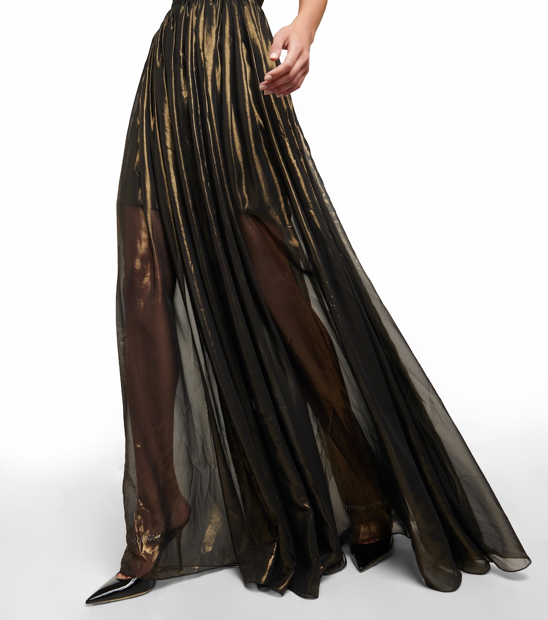 Robe aus Lamé | Rasario