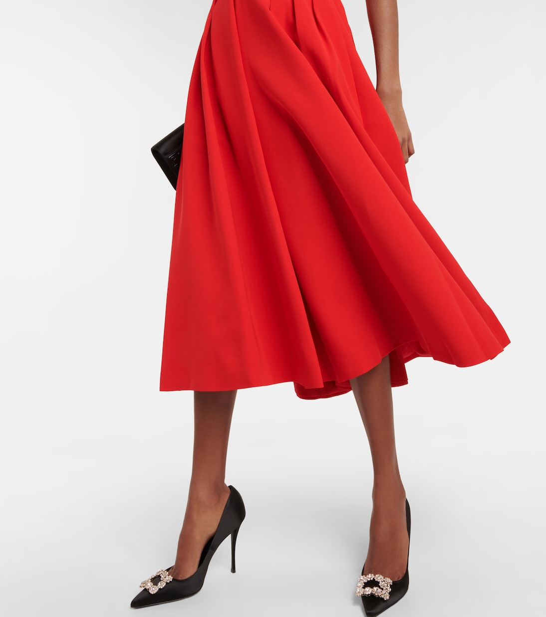 Embellished off-shoulder midi dress | Self-Portrait