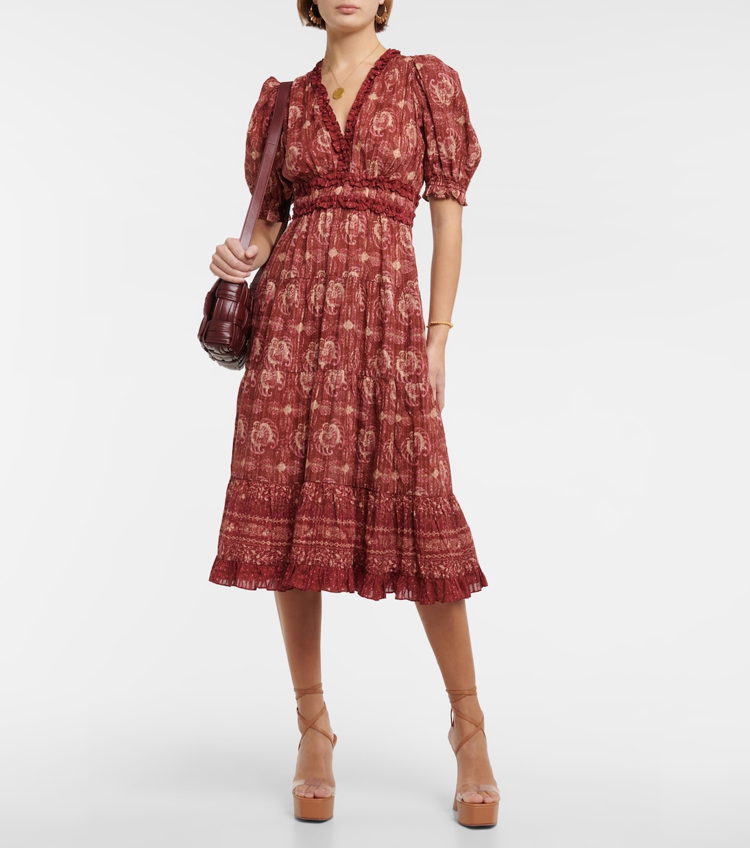 Elli printed cotton midi dress | Ulla Johnson