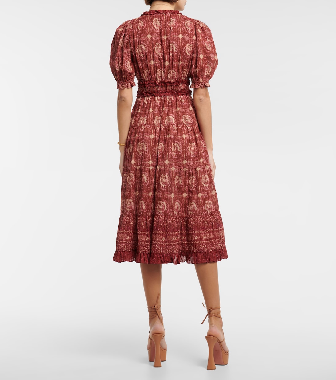 Elli printed cotton midi dress | Ulla Johnson
