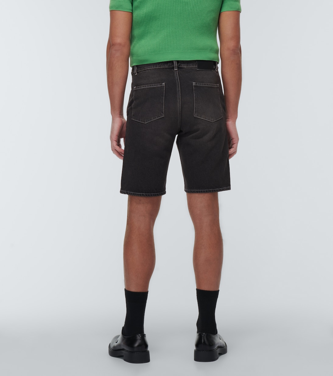 Shorts en denim con patchwork | Winnie New York