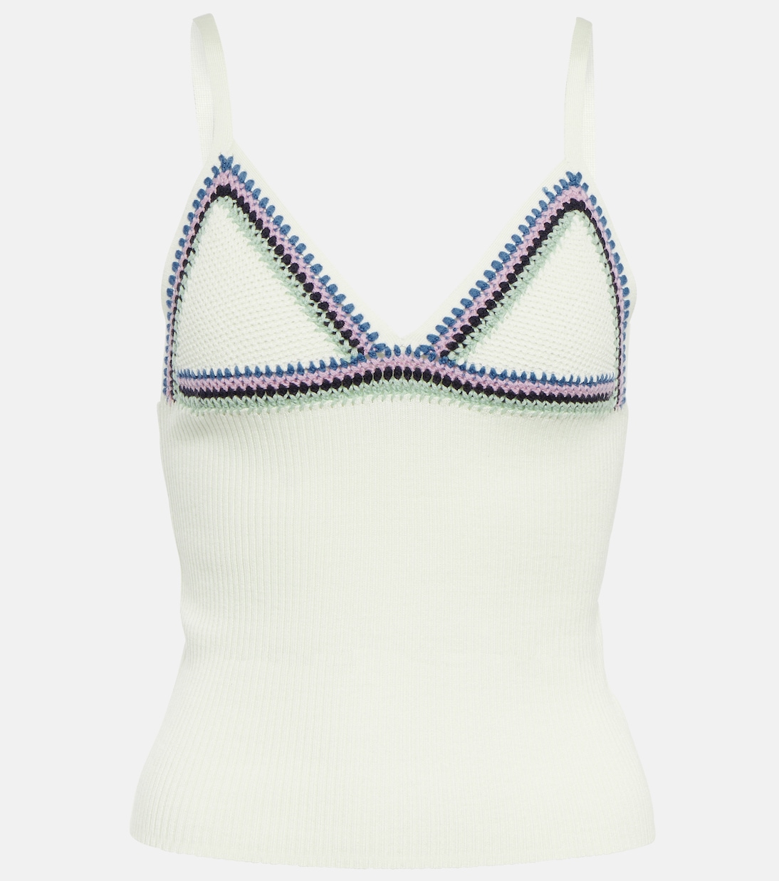 Besticktes Top aus Wolle | Chloé