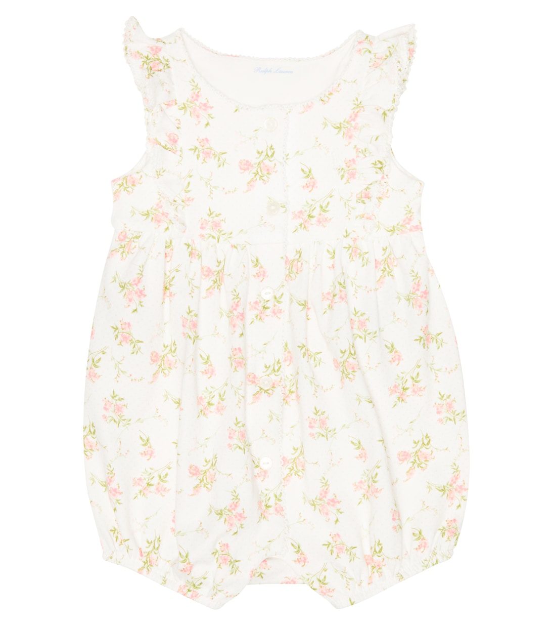 Bébé – Combi-short en coton à fleurs | Polo Ralph Lauren Kids