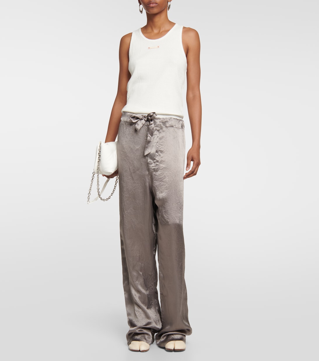 Pantalon de pyjama en satin | Maison Margiela
