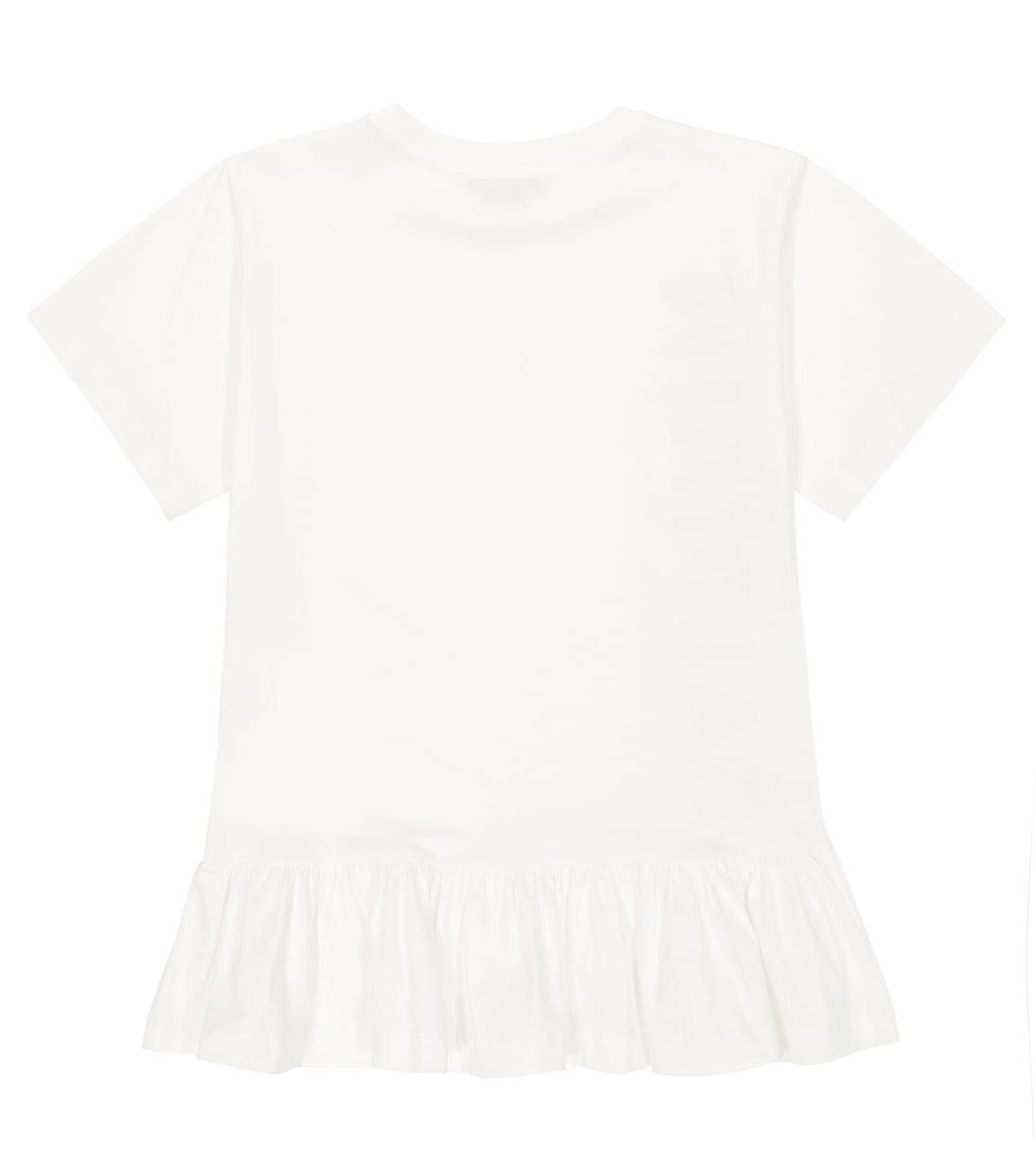Logo cotton jersey dress | Balmain Kids