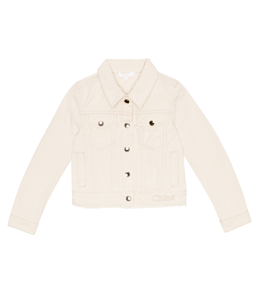 Denim jacket | Chloé Kids