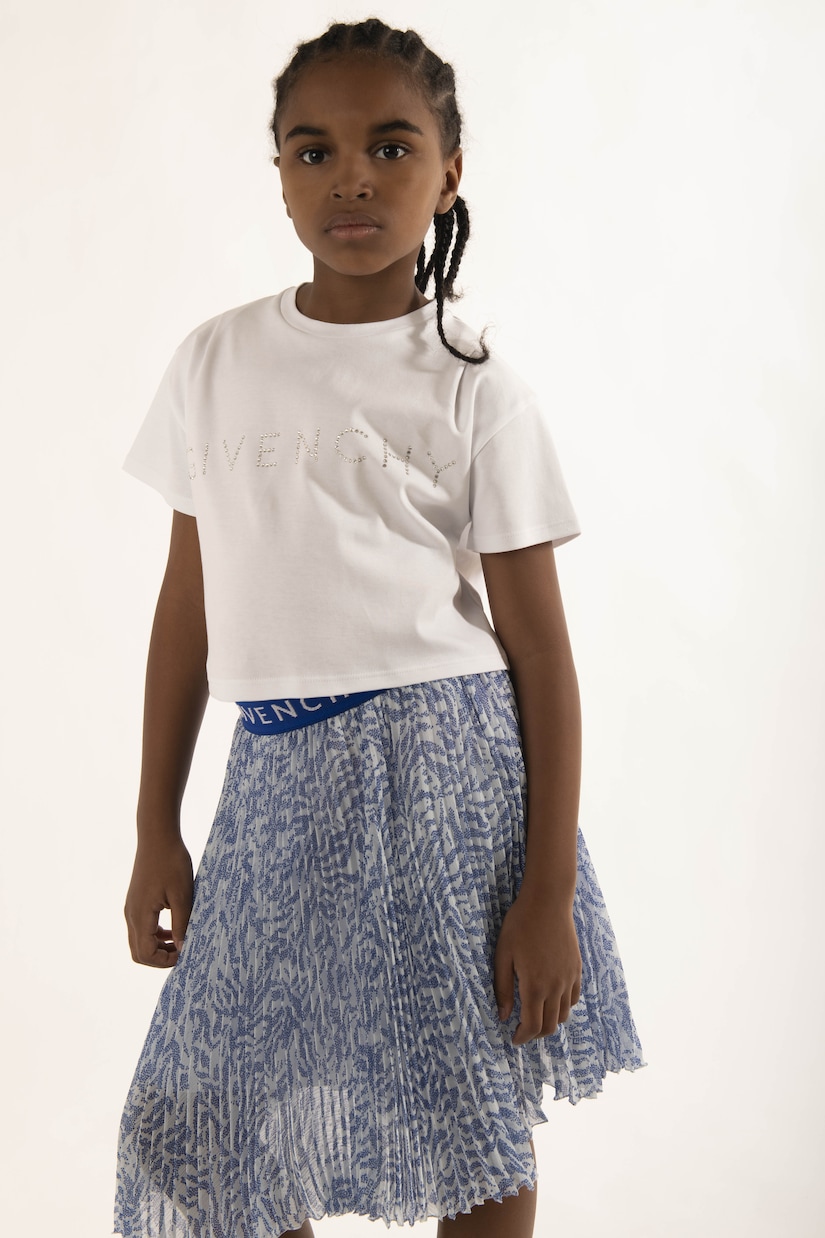 T-shirt in cotone con logo | Givenchy Kids