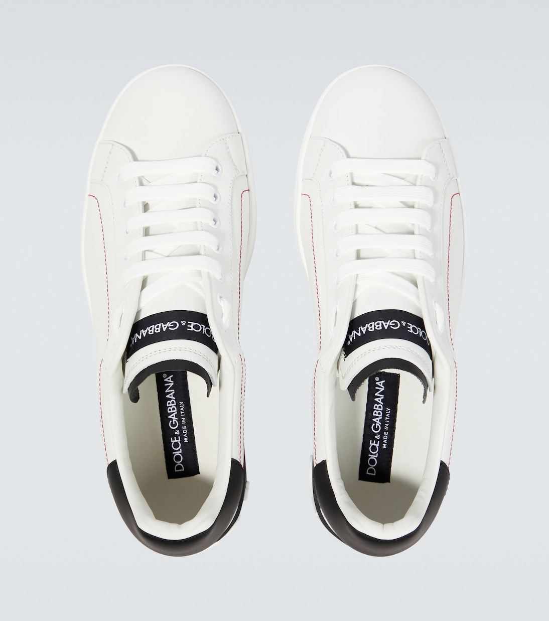 Portofino low-top leather sneakers | Dolce&Gabbana