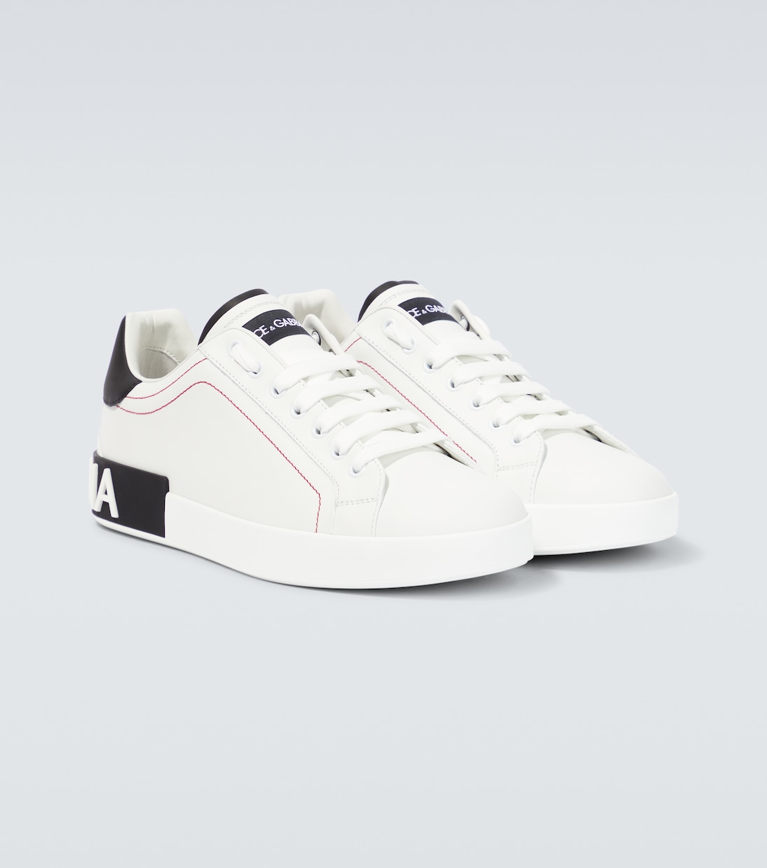 Portofino low-top leather sneakers | Dolce&Gabbana
