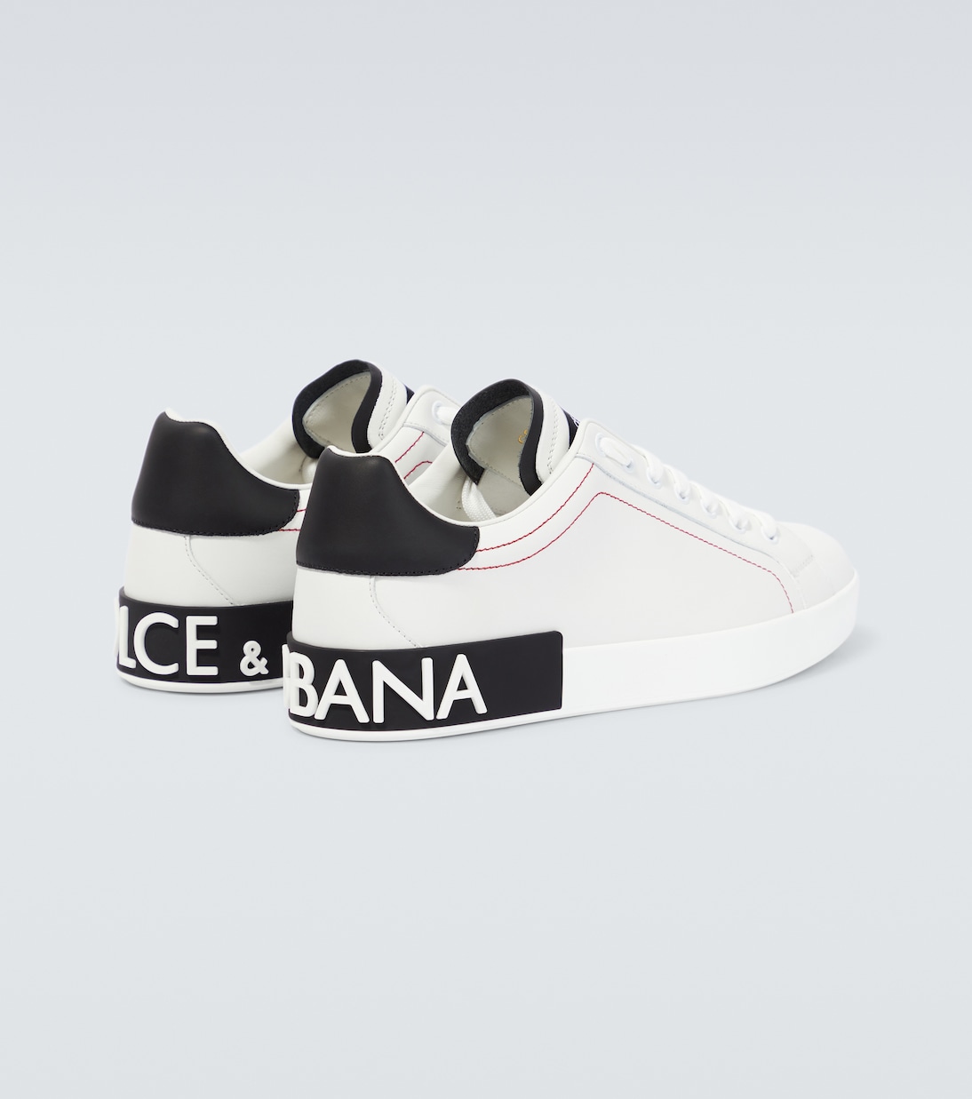 Portofino low-top leather sneakers | Dolce&Gabbana