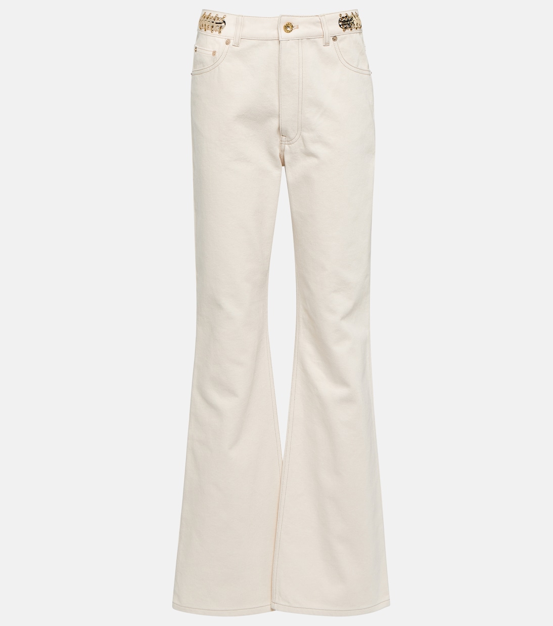 Jeans flared a vita alta | Rabanne