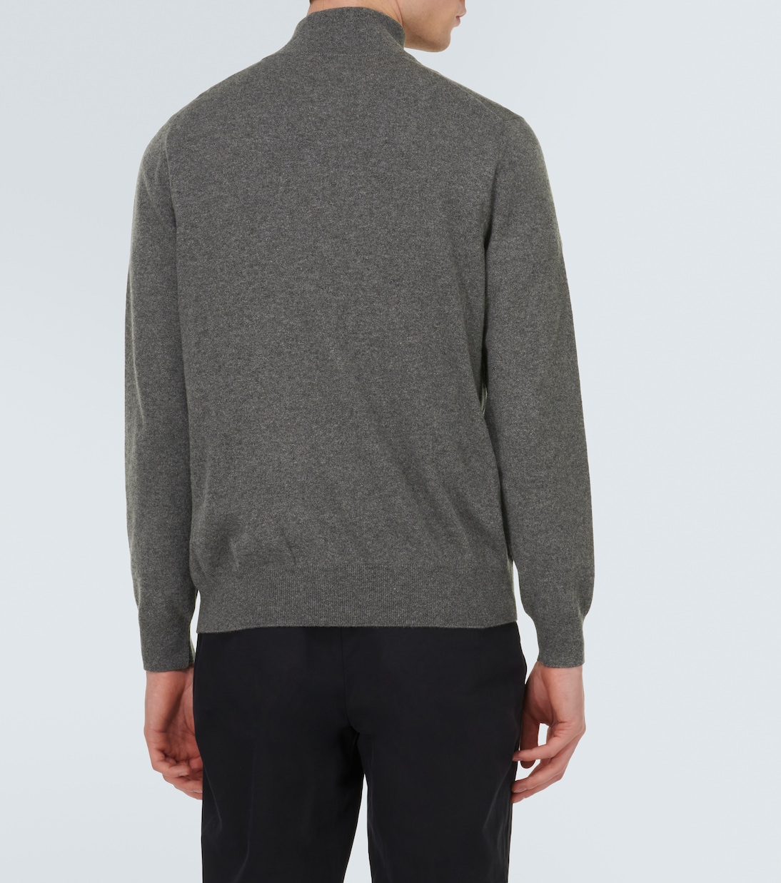 Pullover in cashmere con zip | Loro Piana