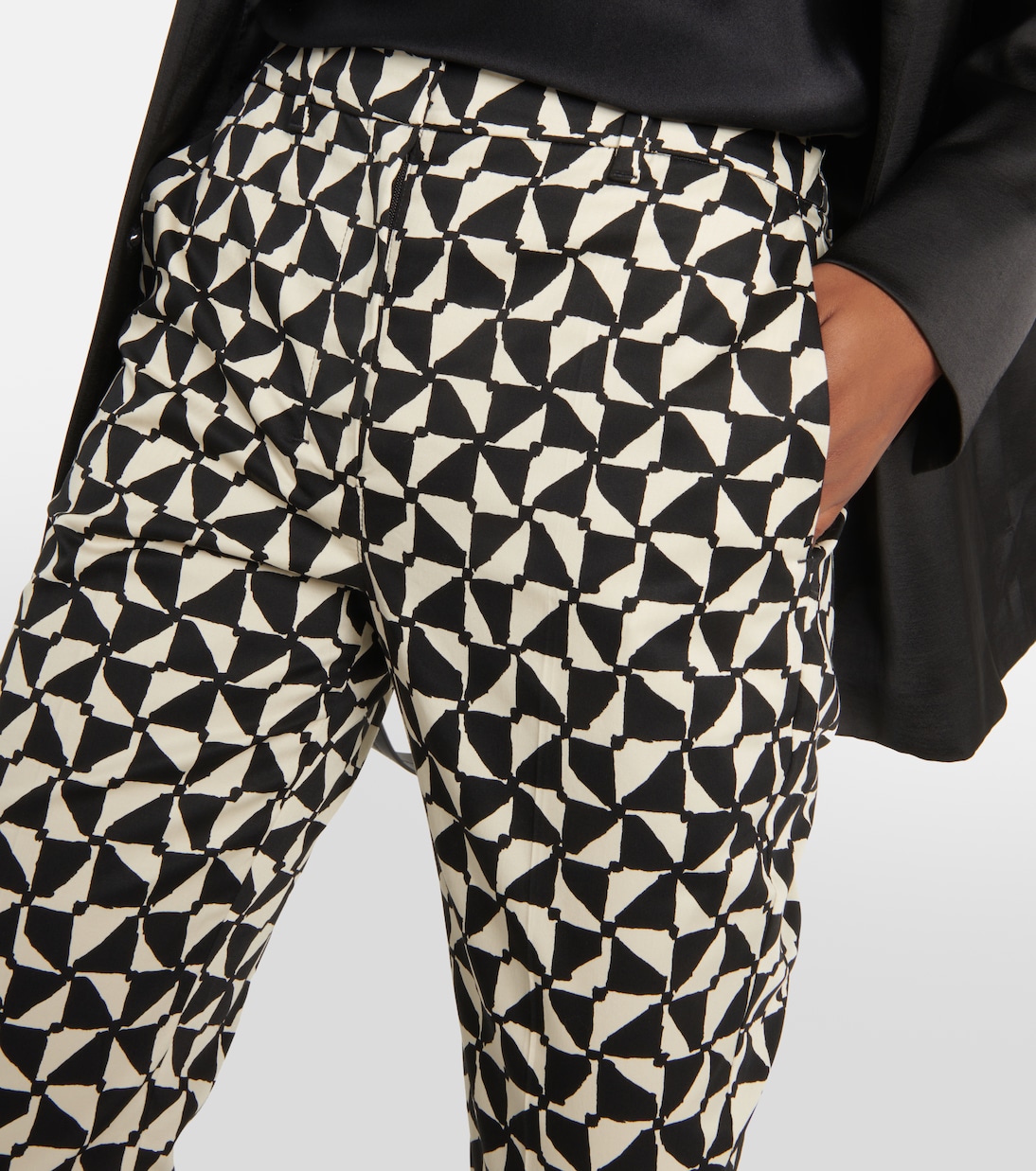 Pantaloni cropped Nereo con stampa | 'S Max Mara