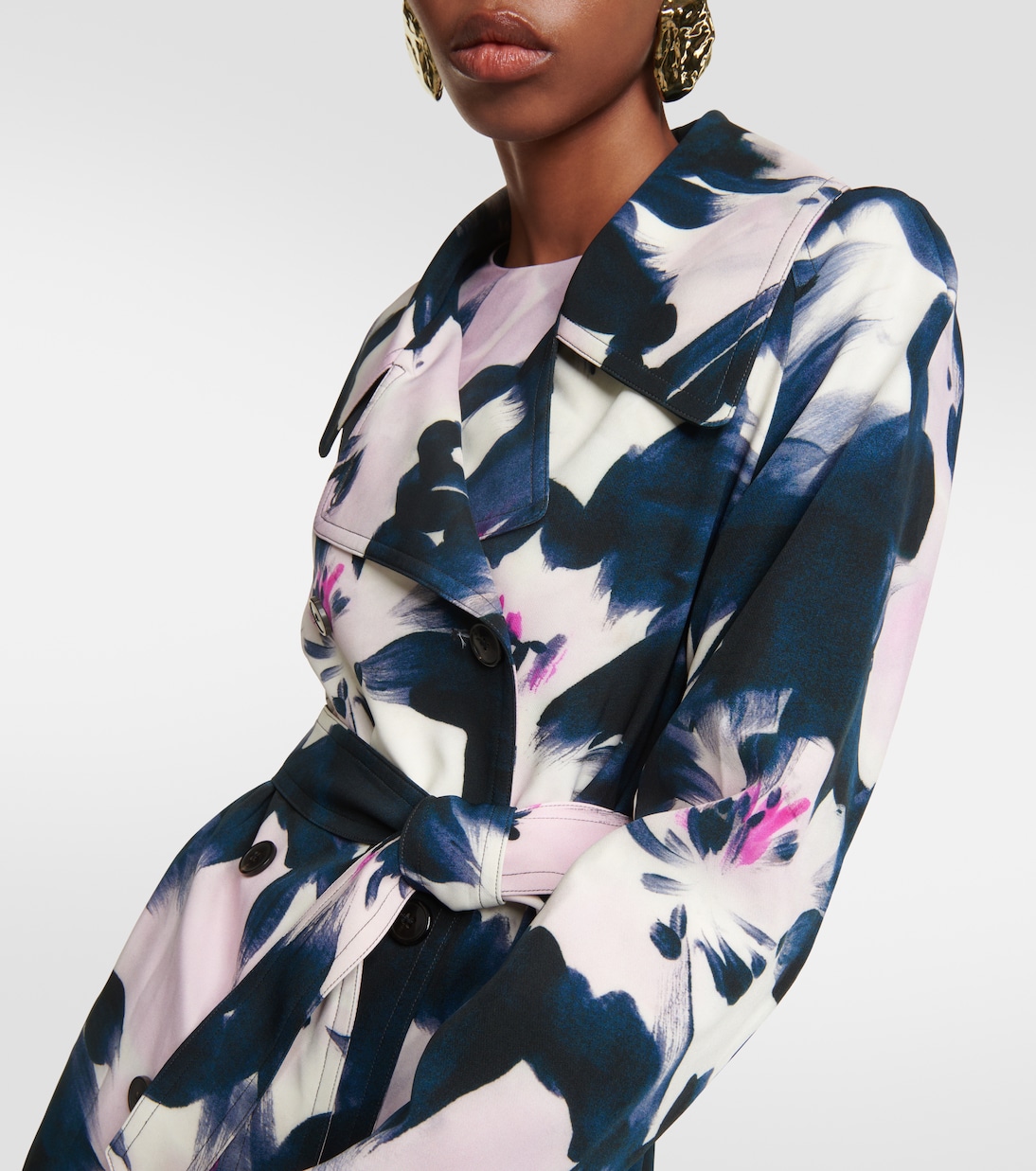 Bedruckter Trenchcoat | Dries Van Noten