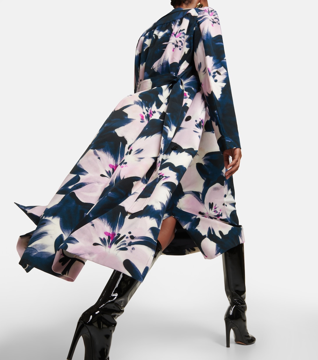 Bedruckter Trenchcoat | Dries Van Noten