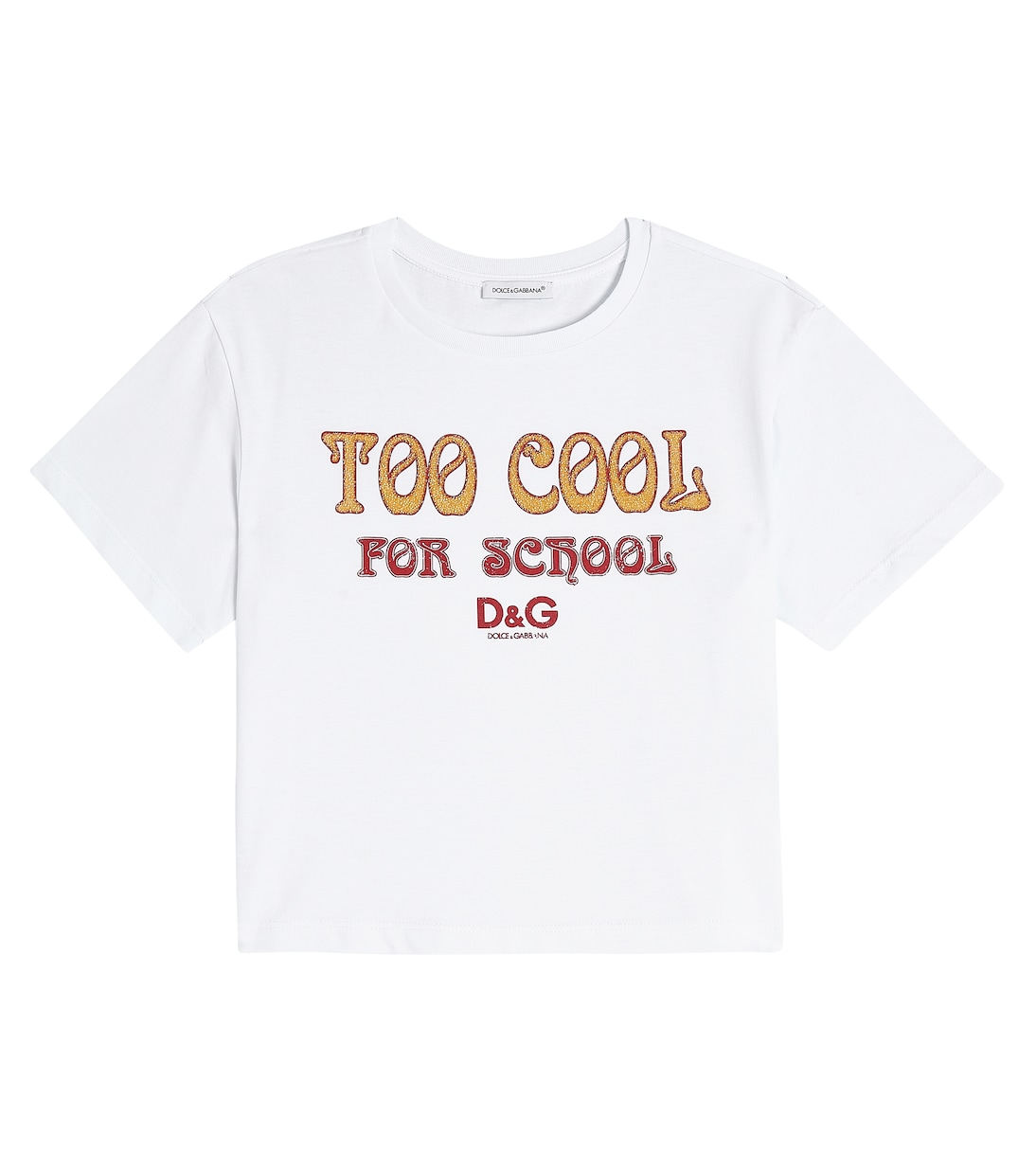 T-Shirt aus Baumwoll-Jersey | Dolce&Gabbana Kids