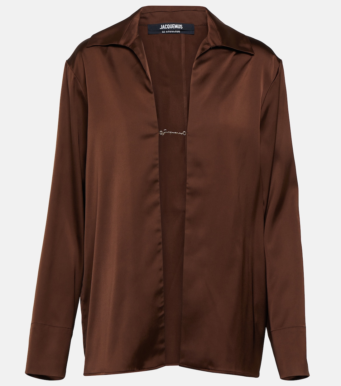 Camicia in raso con logo | Jacquemus