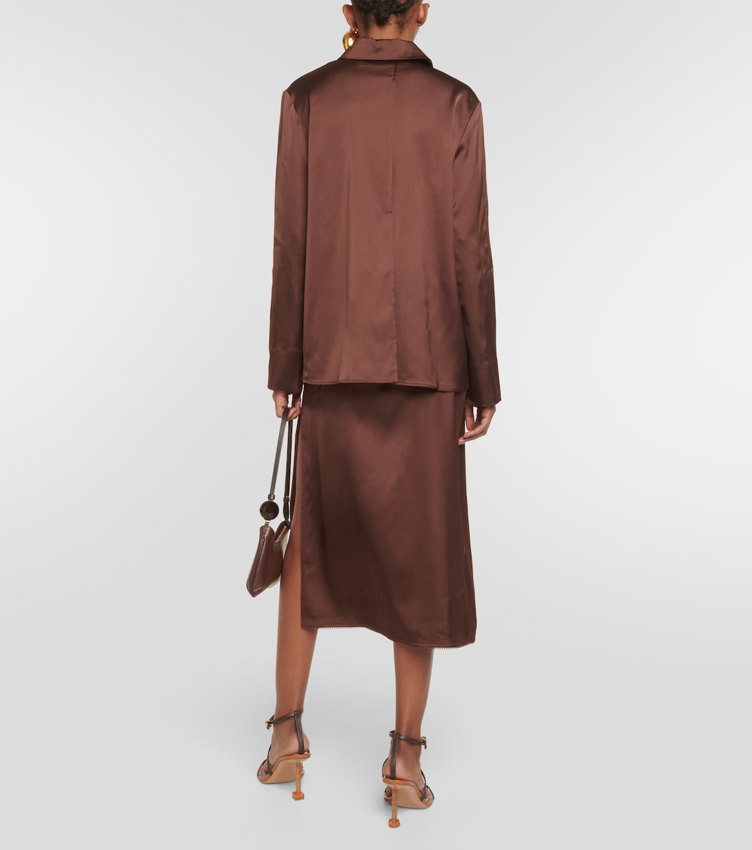 Camicia in raso con logo | Jacquemus