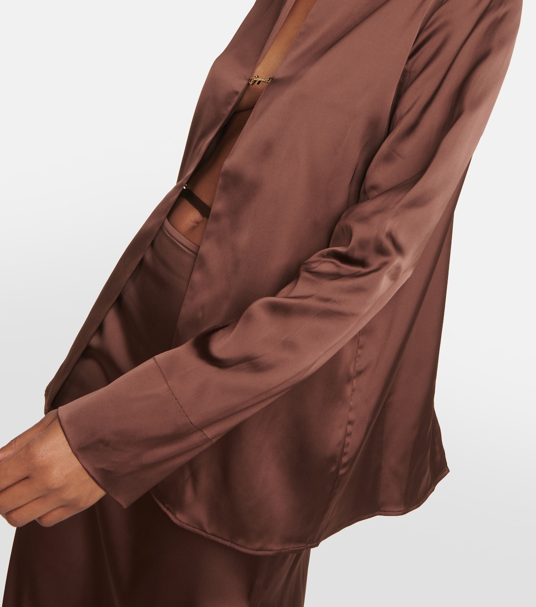 Camicia in raso con logo | Jacquemus