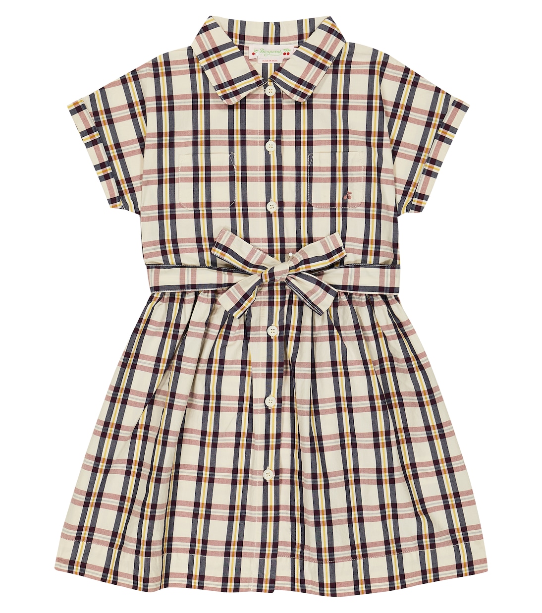 Abito chemisier Gisèle in cotone | Bonpoint
