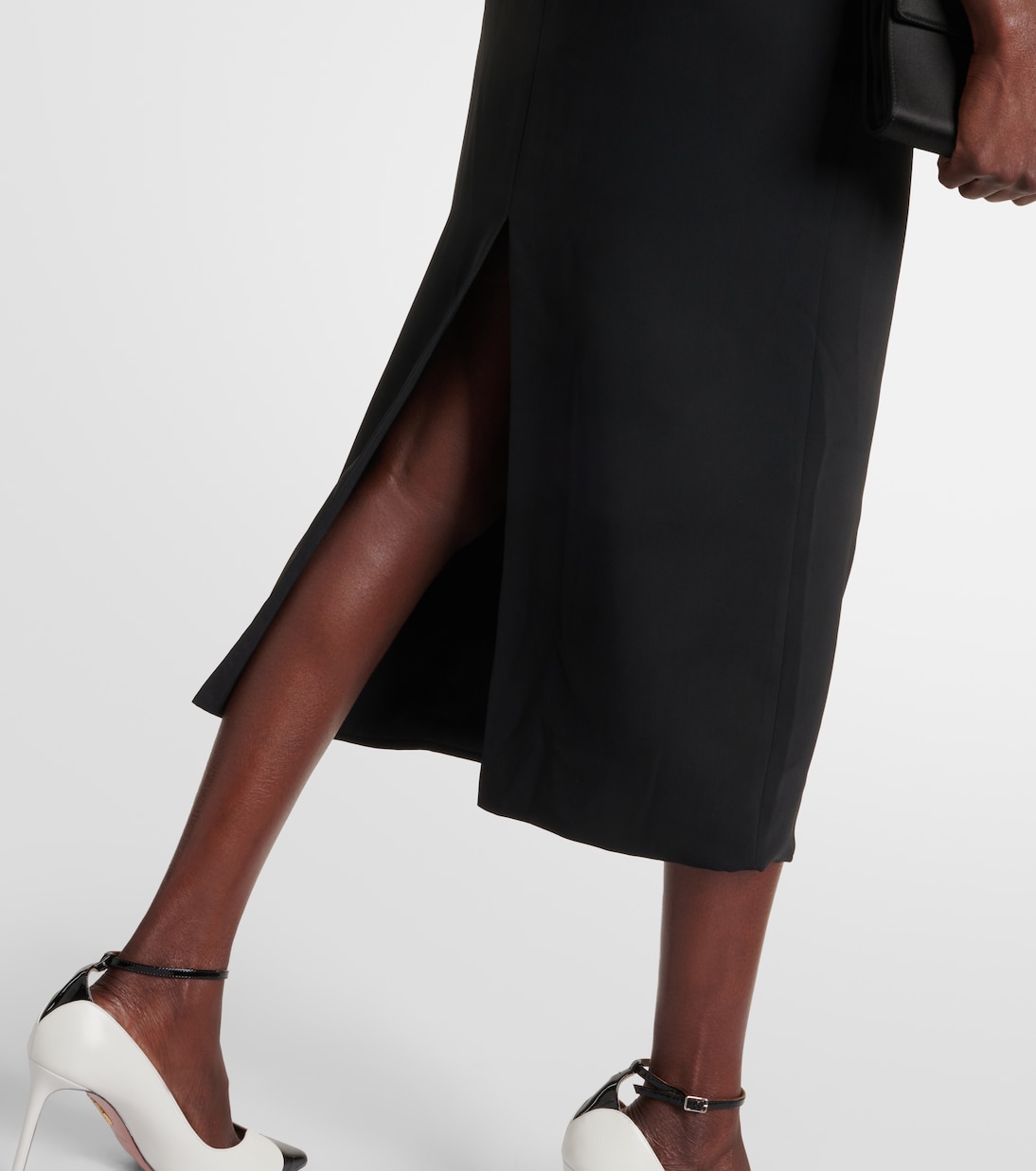 Midikleid Ziselle aus Lurex® und Crêpe | Costarellos