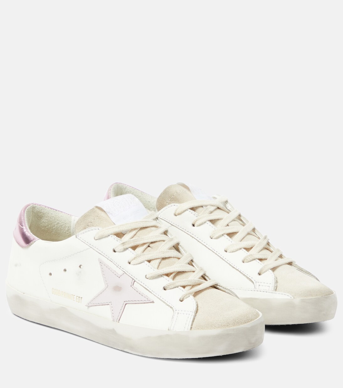 Super Star leather sneakers in white Golden Goose Mytheresa