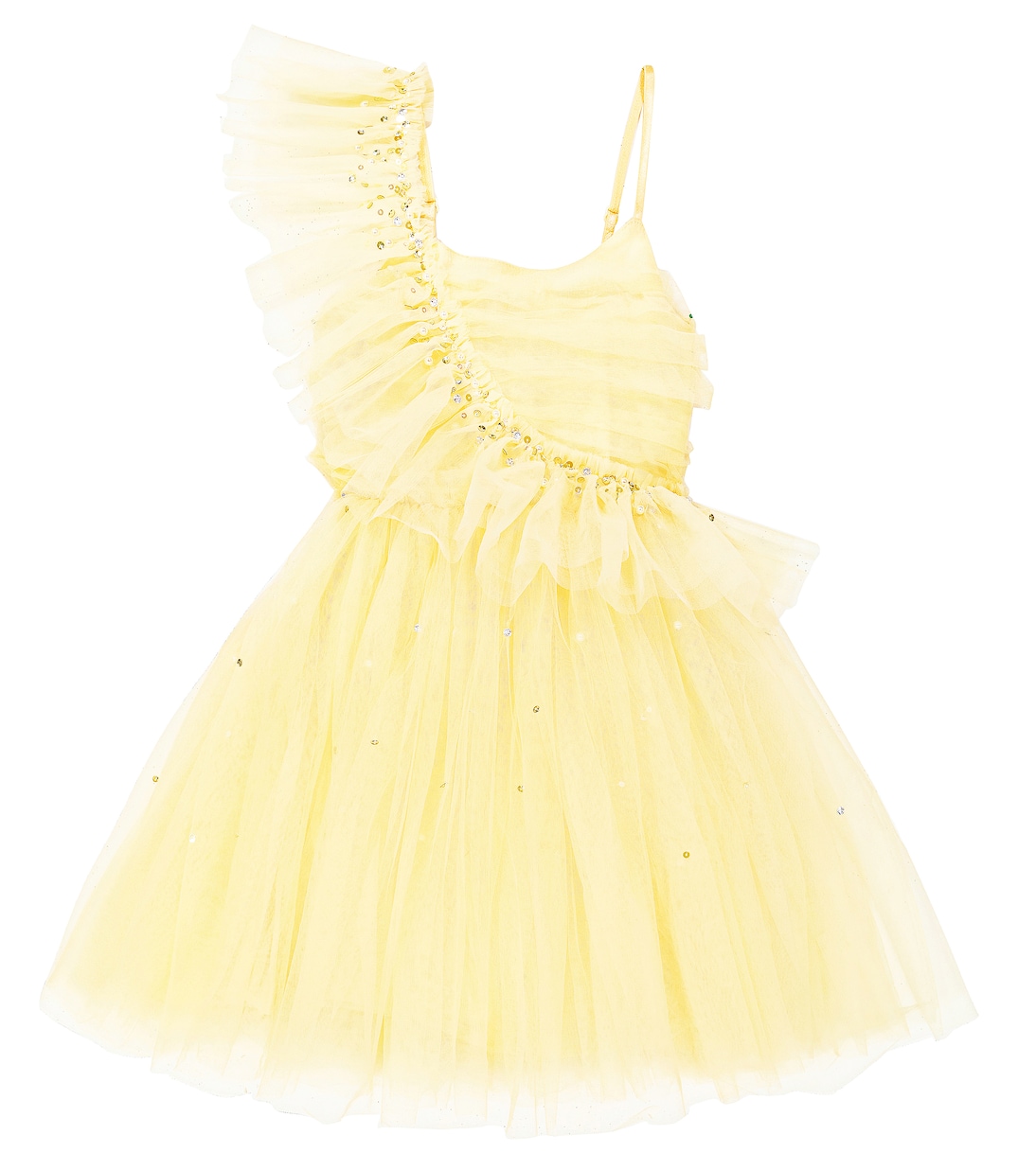 Verziertes Kleid Frottage aus Tüll | Tutu Du Monde