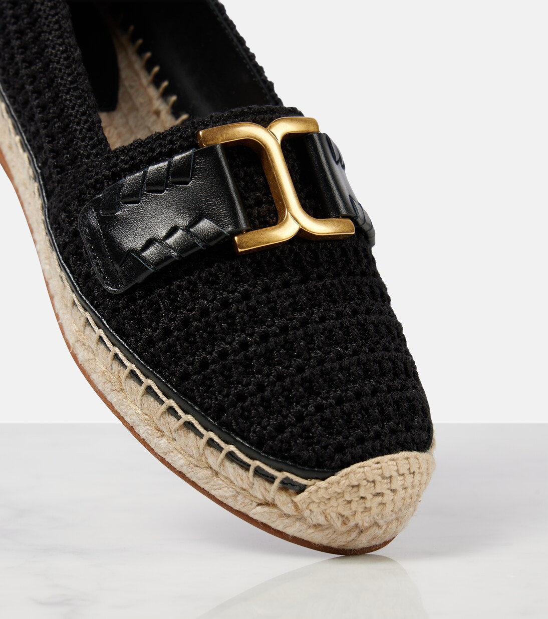 Espadrillas Marcie in crochet e pelle | Chloé