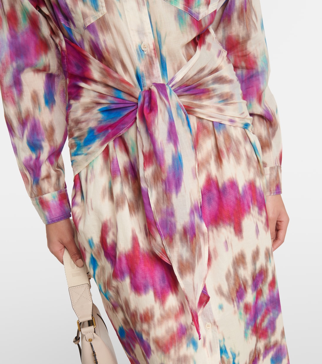 Hemdblusenkleid Nesly aus Baumwolle | Marant Etoile