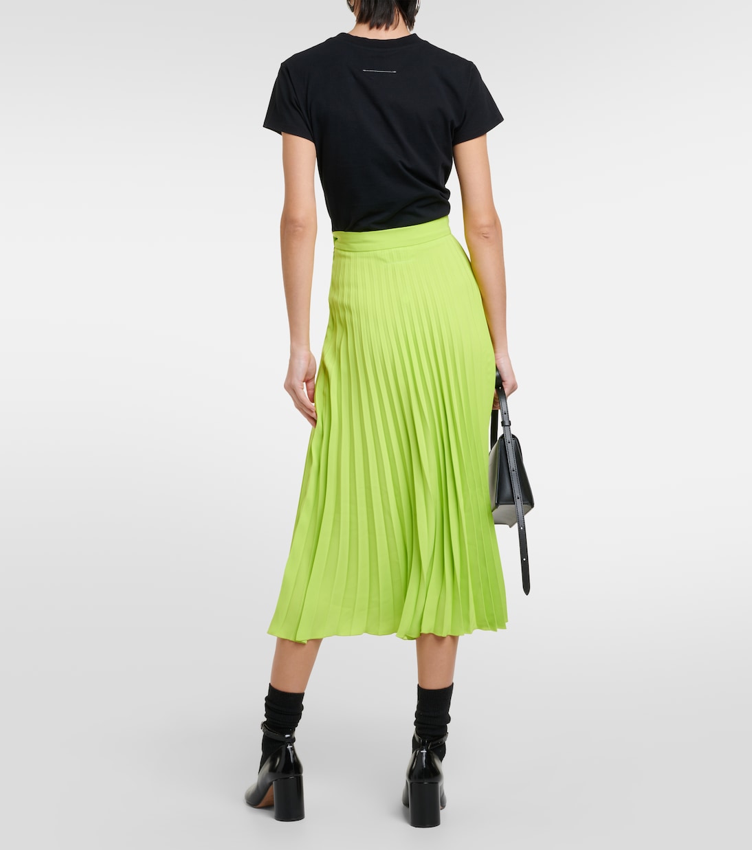 Pleated midi skirt | MM6 Maison Margiela