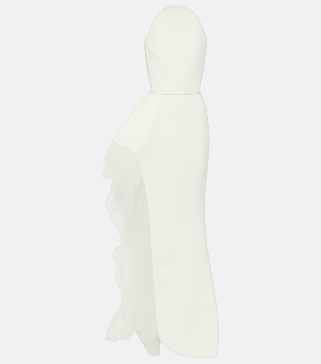 Robe longue de mariée Epitome en crêpe et tulle | Maticevski
