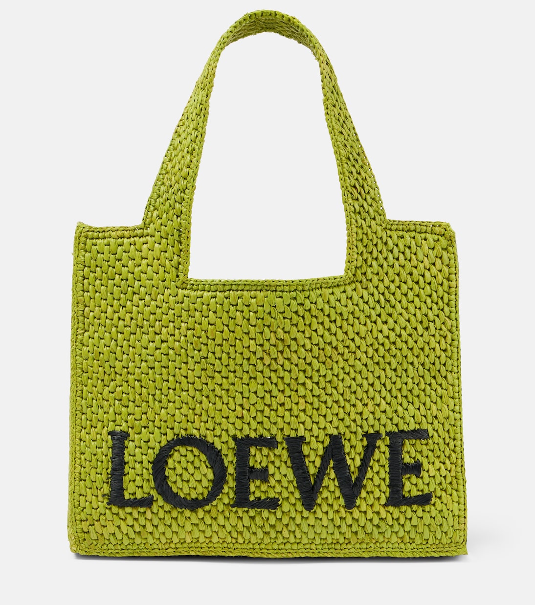Cabas Paula’s Ibiza Font Small en raphia | Loewe