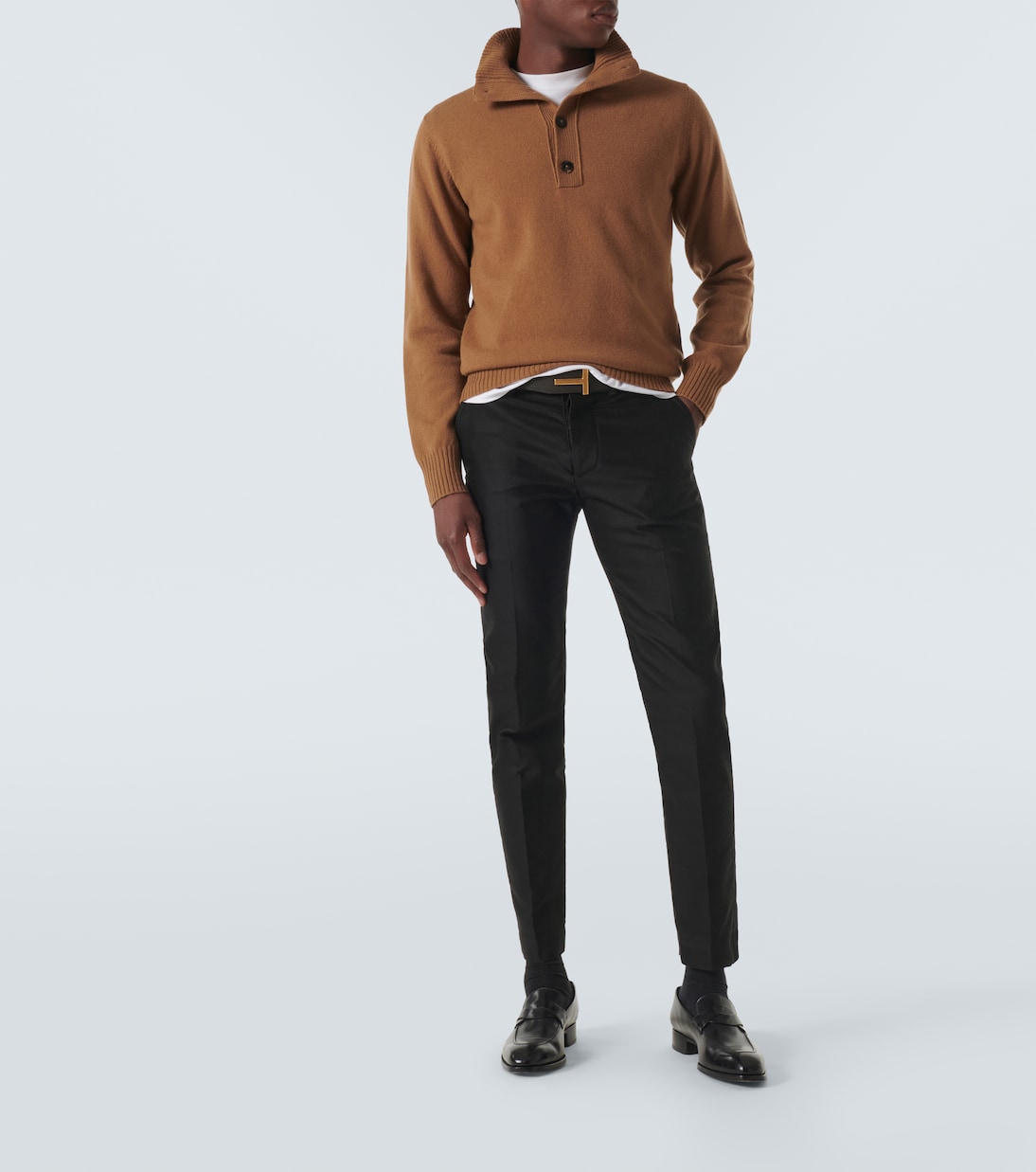 Pull à col roulé en laine et cachemire | Tom Ford