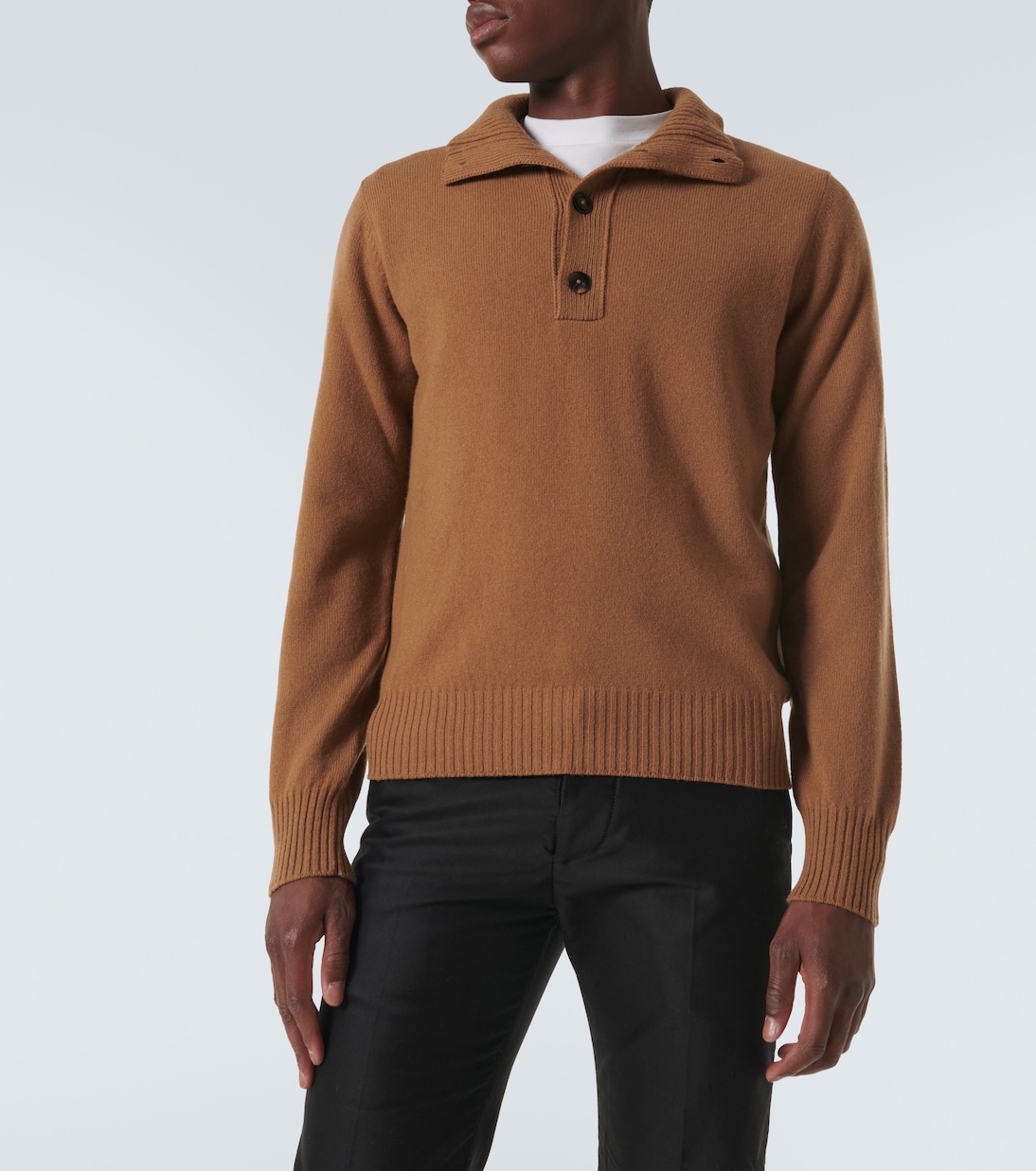 Pull à col roulé en laine et cachemire | Tom Ford