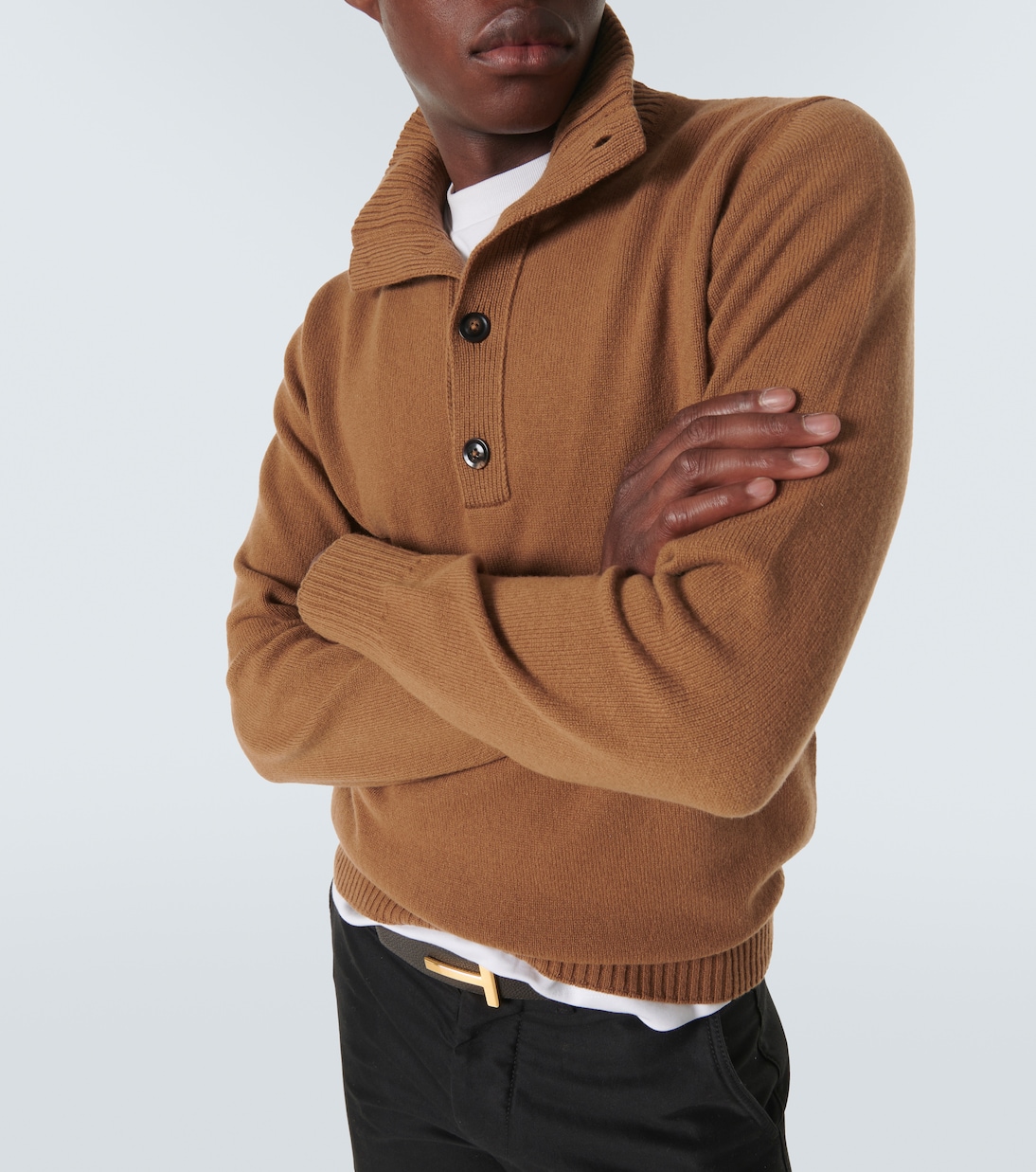 Pull à col roulé en laine et cachemire | Tom Ford