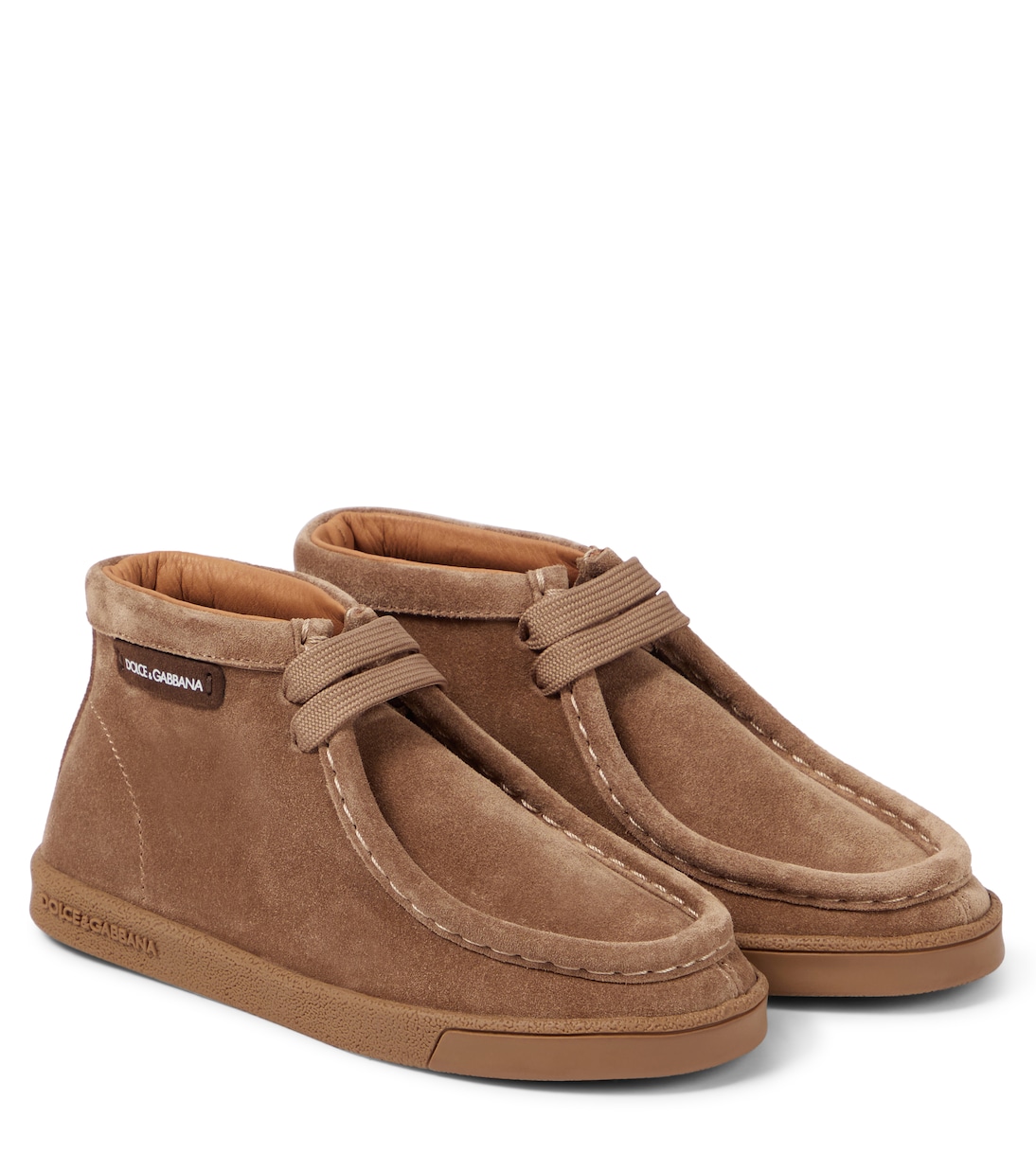 Suede ankle boots | Dolce&Gabbana Kids