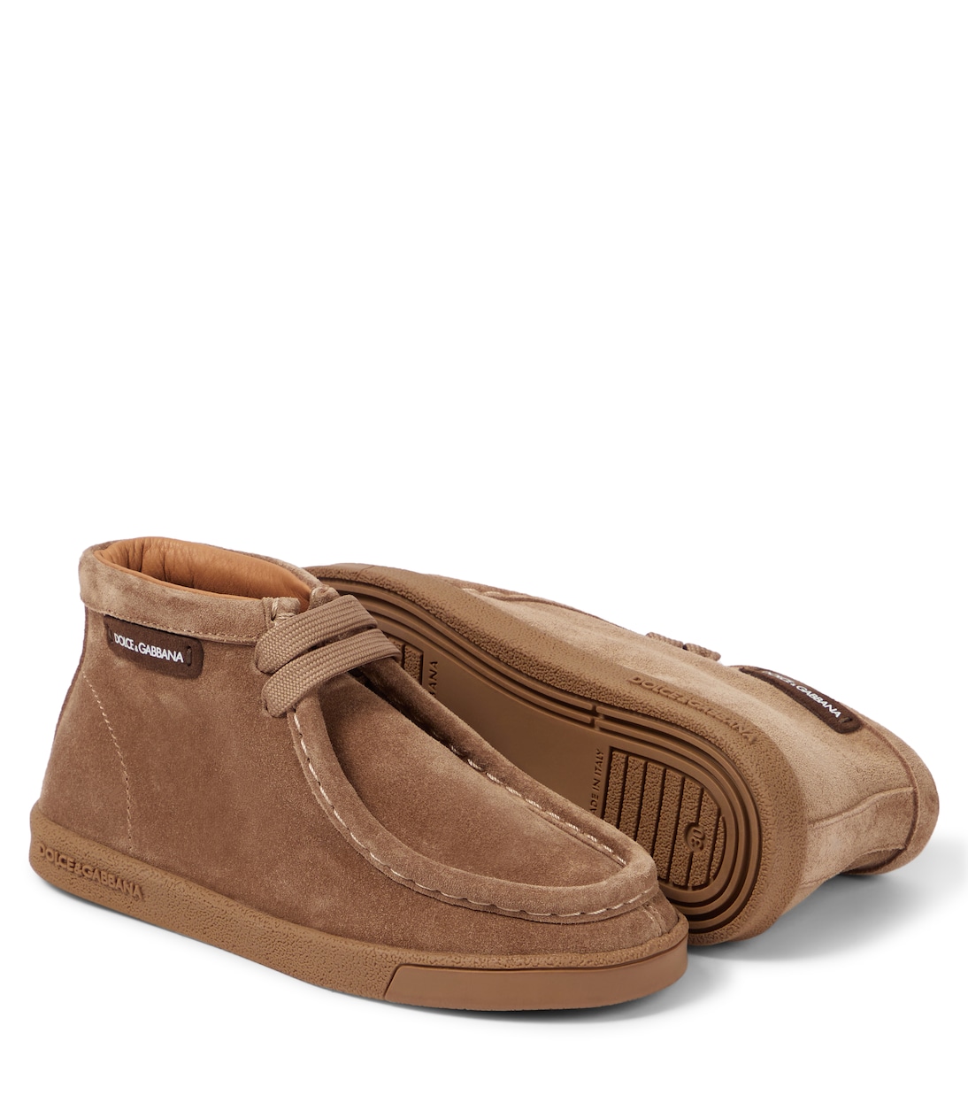 Suede ankle boots | Dolce&Gabbana Kids