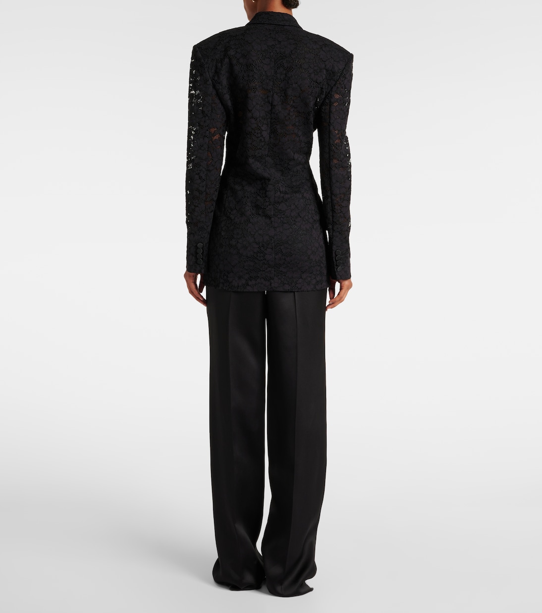 Giacca da smoking in pizzo guipure | Saint Laurent