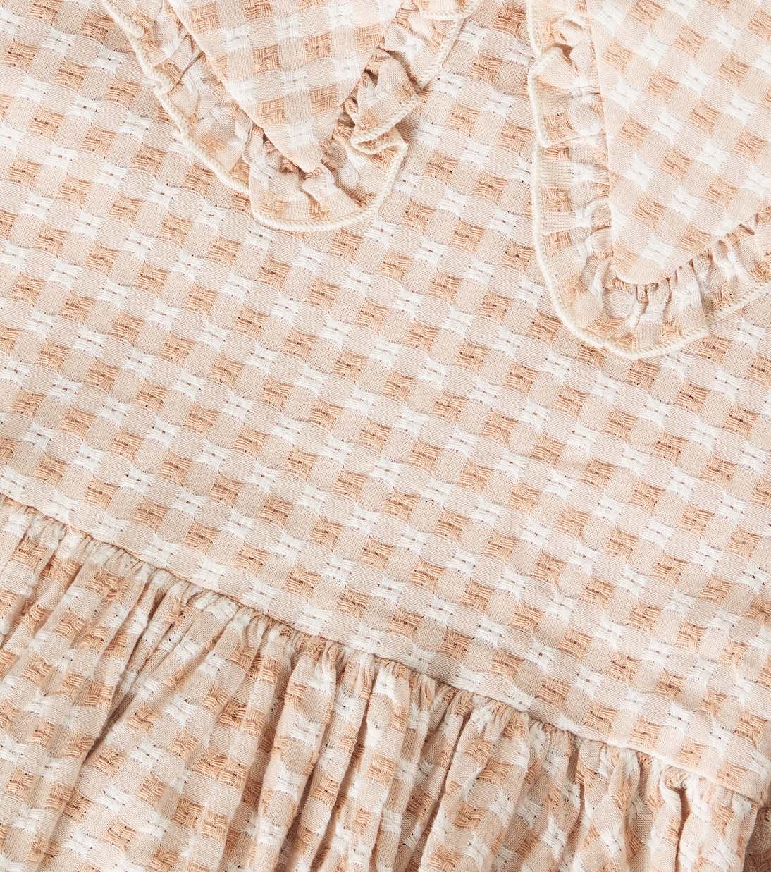 Abito Camille in cotone a quadri | Rylee + Cru