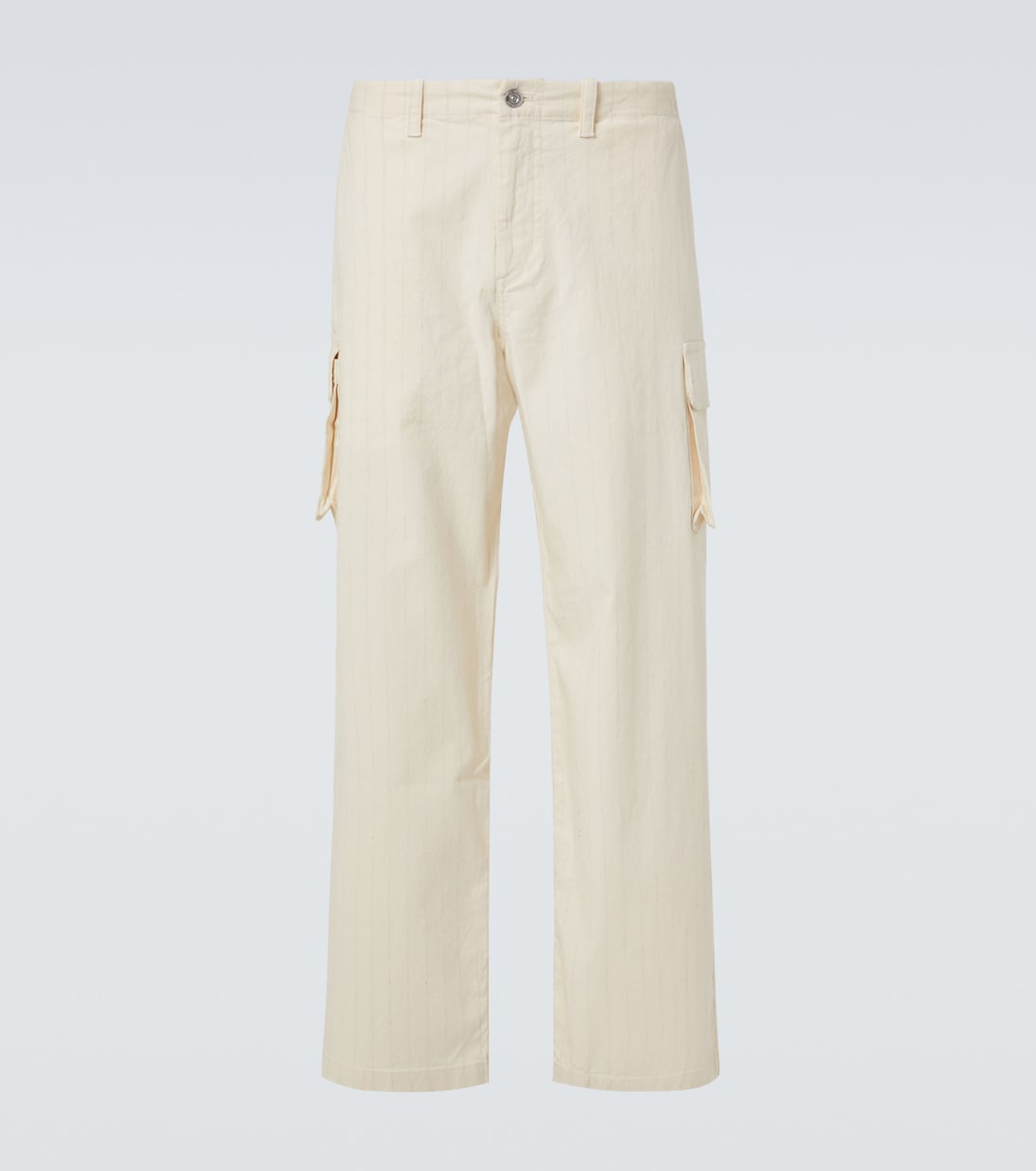 Pantaloni cargo Mount in cotone a righe | Our Legacy