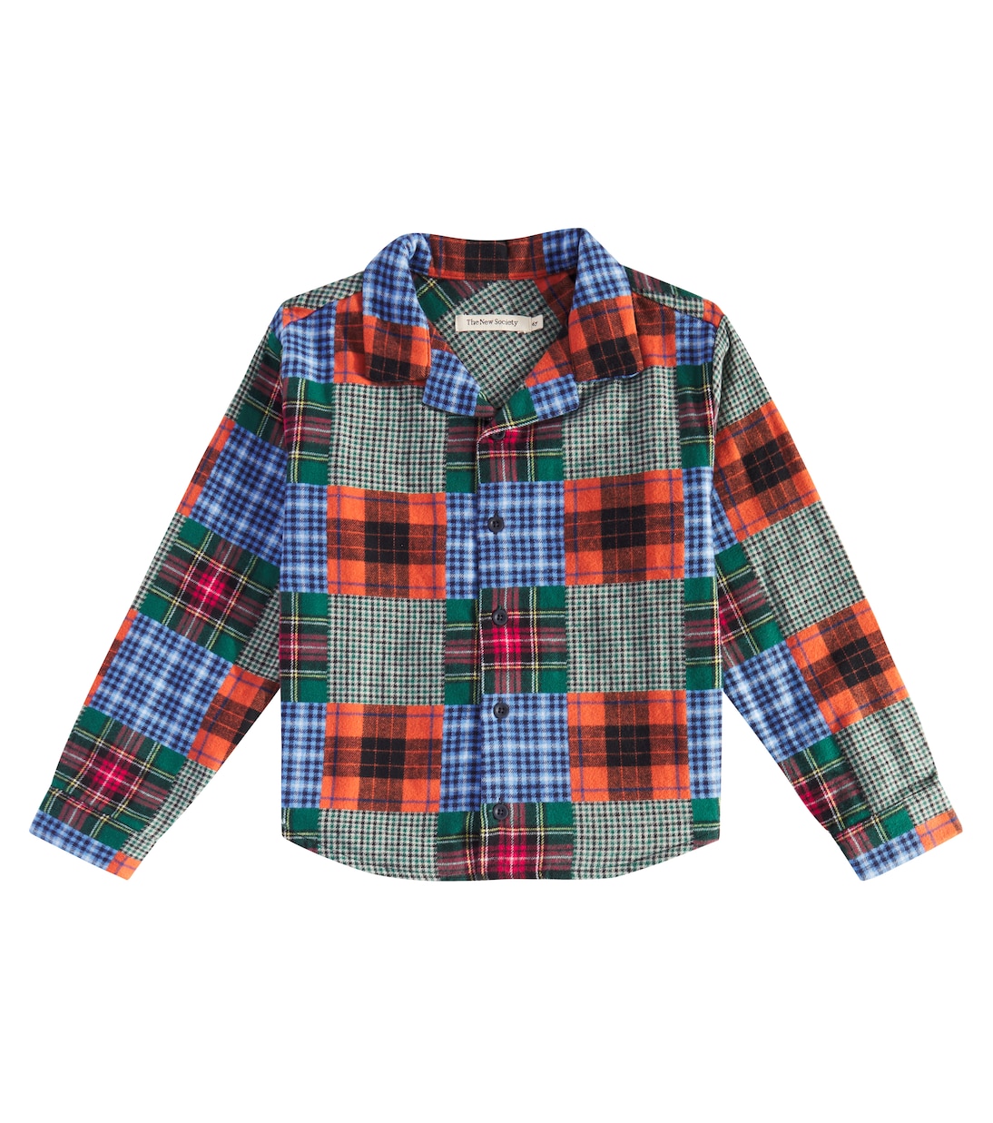 Camicia Perth in cotone patchwork | The New Society