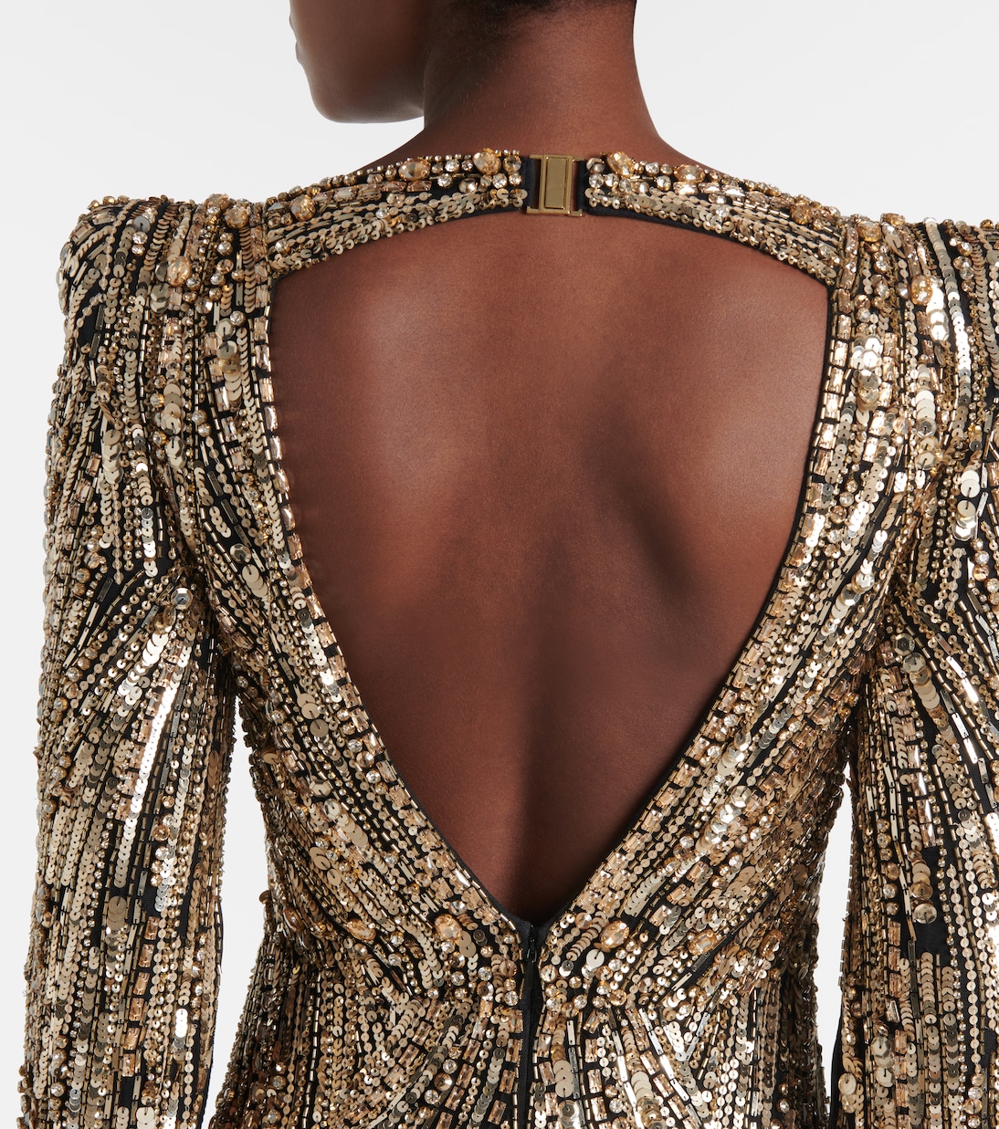 Abito lungo Avalon con paillettes | Jenny Packham