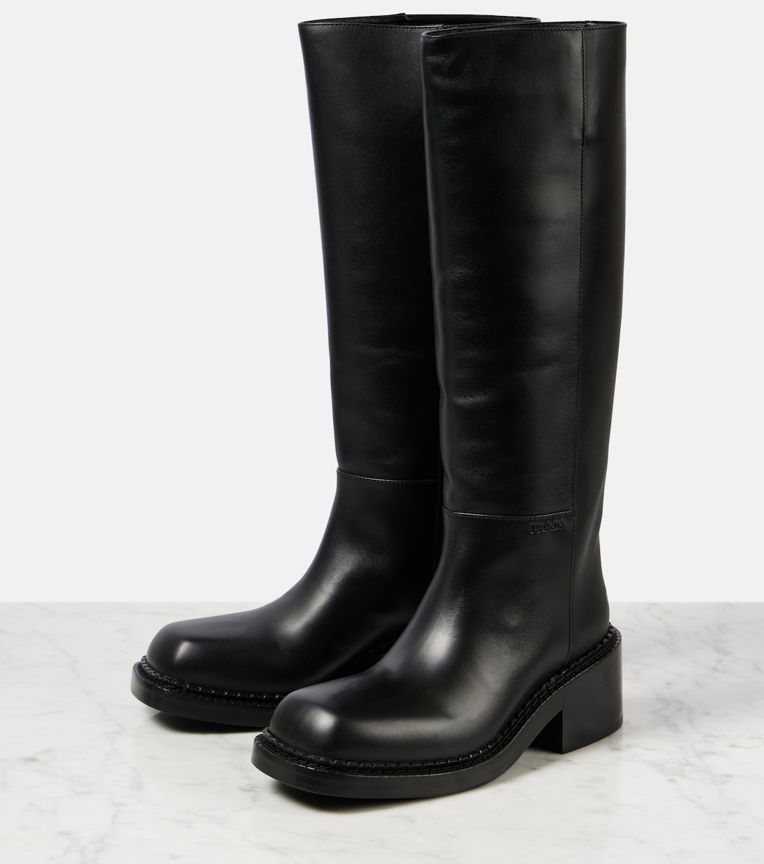 Bottes en cuir | Prada