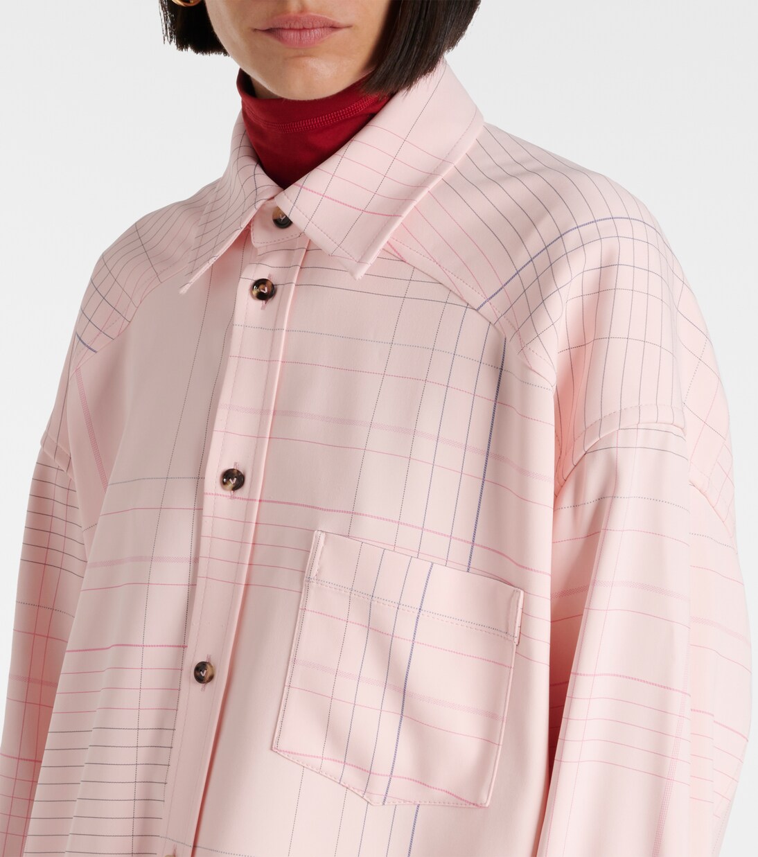 Camicia oversize Notebook con stampa | Bottega Veneta
