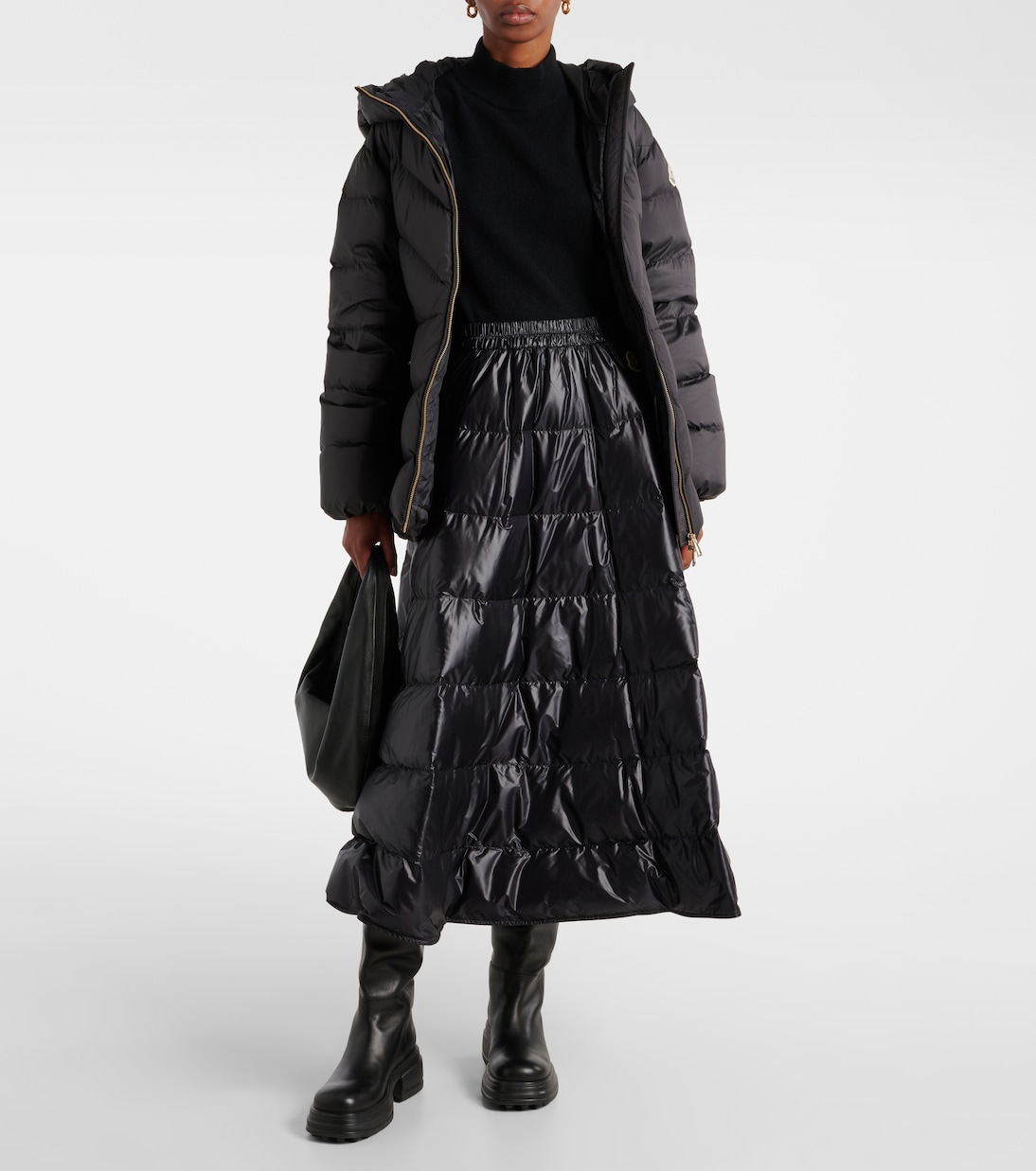 Chaqueta Ligera de Plumón Acolchada Moncler Brosse para Jóvenes