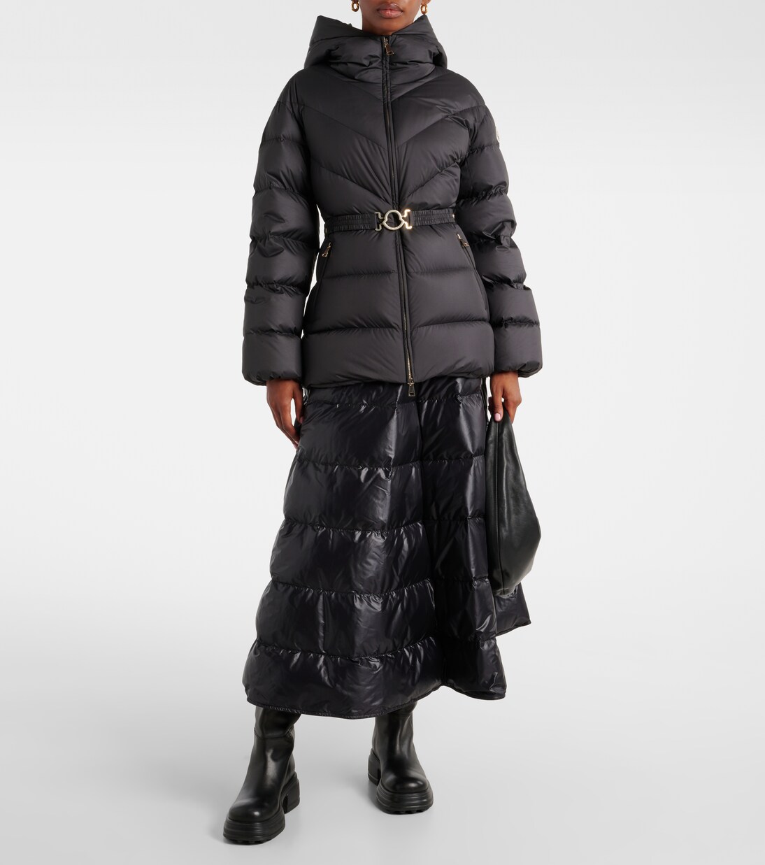 Chaqueta Ligera de Plumón Acolchada Moncler Brosse para Jóvenes